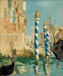 Der Große Kanal in Venedig (Ansicht von Venedig)